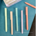 Wholesale In Stock Ultra Simple Gel Pen Macaron Color Gel Pen Gelpens For School Students Office